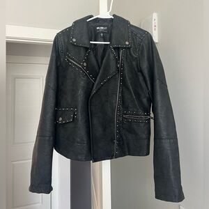 William Rast studded leather jacket